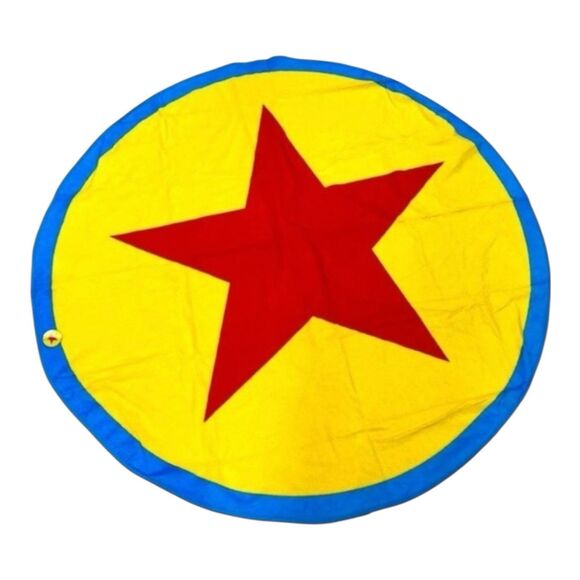 Disney Parks Towel Adult Yellow Pixar Toy Story Luxo Ball Giant Beach Pool Star - Picture 1 of 5